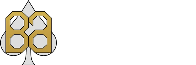 Belgravia Ace logo in white on the dark footer